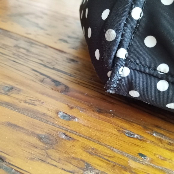 Kate Spade Black and White Nylon Blake Avenue Taden Tote/Baby Bag - Picture 4 of 15